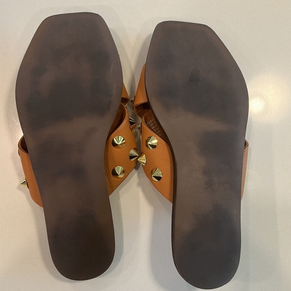 Steve Madden gold spiked slide sandal - Picture 3 of 3